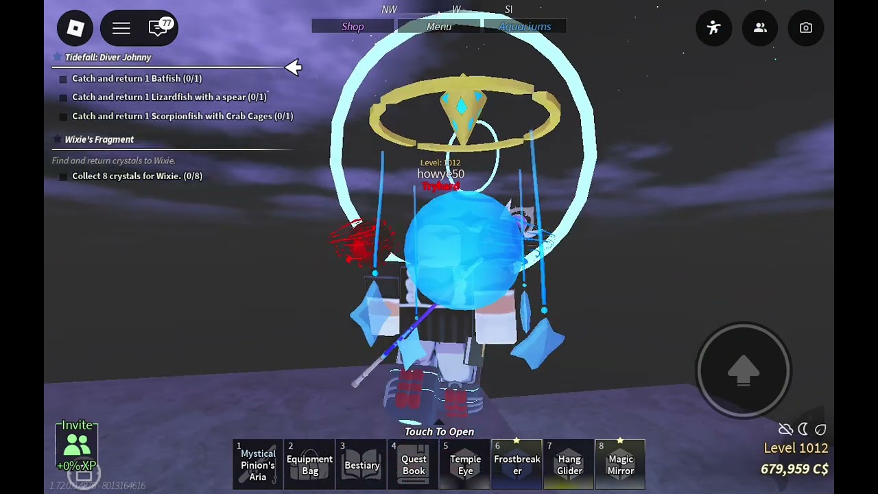 Как получить удочку PINION'S ARIA