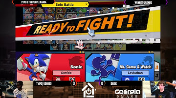 Pandamonium September 2019 - Sonido(Sonic) Vs Dusk(Game & Watch) - Winners Semis