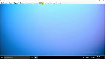Point of Sale | Billing Software in .Net C# and MS Sql Server