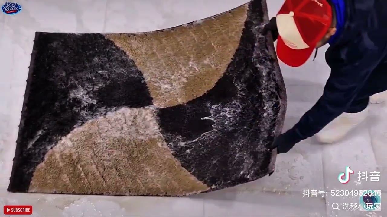 沉浸式解压洗地毯#解压 #解压洗地毯 #清洁 #洗地毯 #深度清洁 #解压声控
