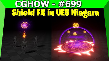 Shield FX in UE5 Niagara Tutorial | Download Files