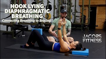 Hooklying Diaphragmatic Breathing - Connecting Breathing to Stacking For a STRONG Core Brace