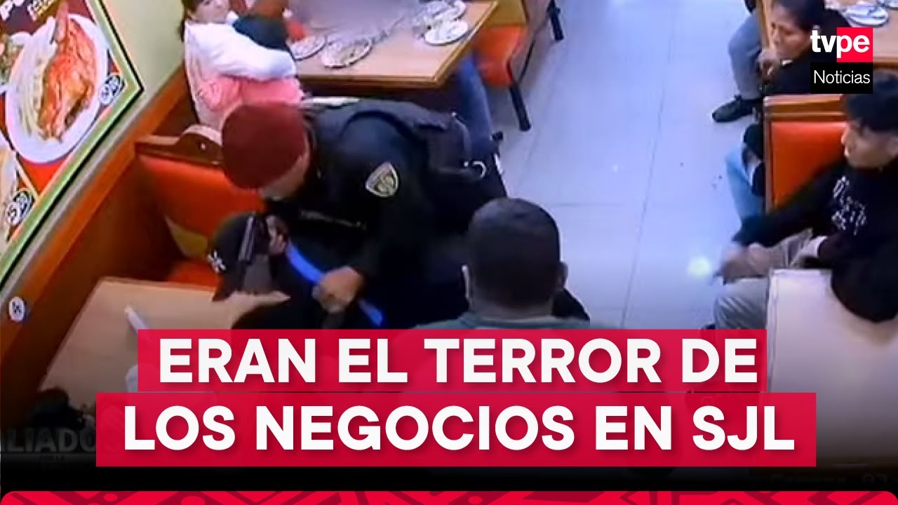 SJL: logran detener a delincuentes en pleno robo a pollería