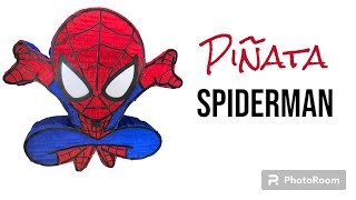 ¡Crea una Piñata de Spiderman con esta Increíble Plantilla!