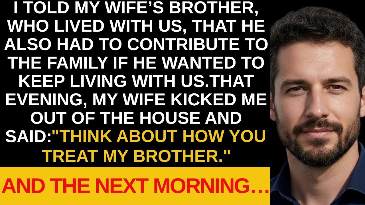 My wife chose her brother over me… Until she found out that...