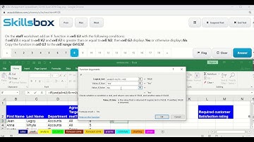ICDL/ECDL Adv Excel Diagnostic Q6 to Q10