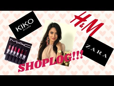 SHOPLOG # 5 | ZARA, KIKO, H&M, MAC & JEWELBEADS | Madilia Sarwary |