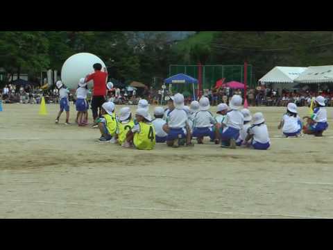 季咲2年生の運動会団体競技運命リレー