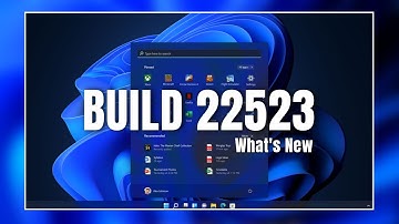 Windows 11 New Update (Build 22523) | Windows 11 22523 Update - What