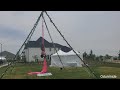 Acrobatic performance by knock out entertainment odunmide bridgeland prairielandvillage
