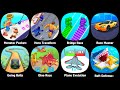 Monster Pocket, Hero Transform, Raft Defense, Race Master, Bridge Race, Dino Race, Going Balls