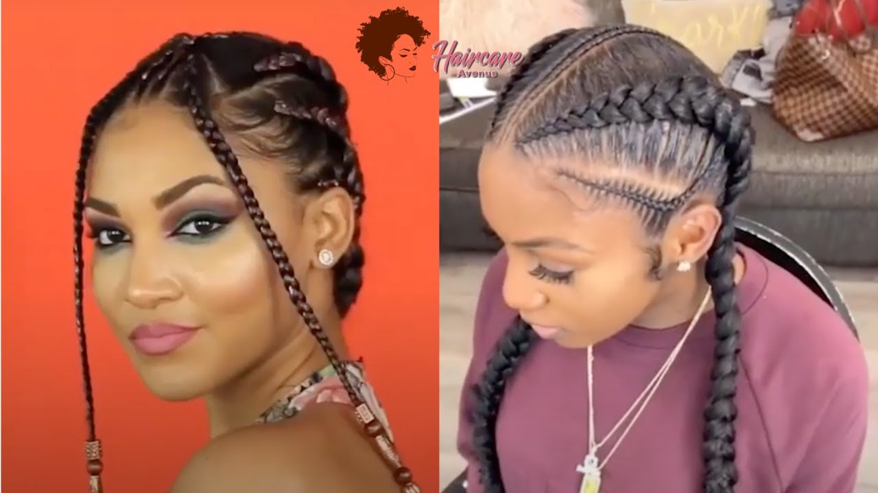  How to Cornrow with Extensions - Tutorial #2 | Haircare Avenue - YouTube
