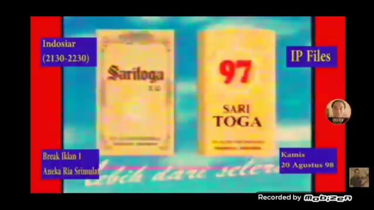 Iklan Rokok Saritoga - Lebih dari Selera (1998) @ Indosiar, SCTV, RCTI ...