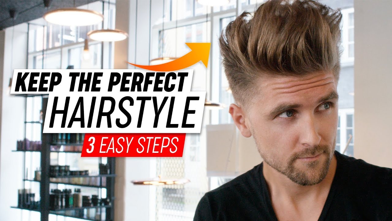 3 Easy Mens Hairstyles | Short - Medium Length Hair Tutorial | BluMaan 2018  - YouTube