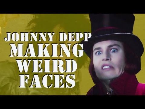 Johnny Depp Making Weird Faces - Supercut