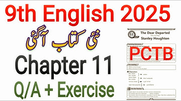 Class 9 English New Book 2025 | Unit 11 The Dear Departed #PCTB #play #english #oneactplay