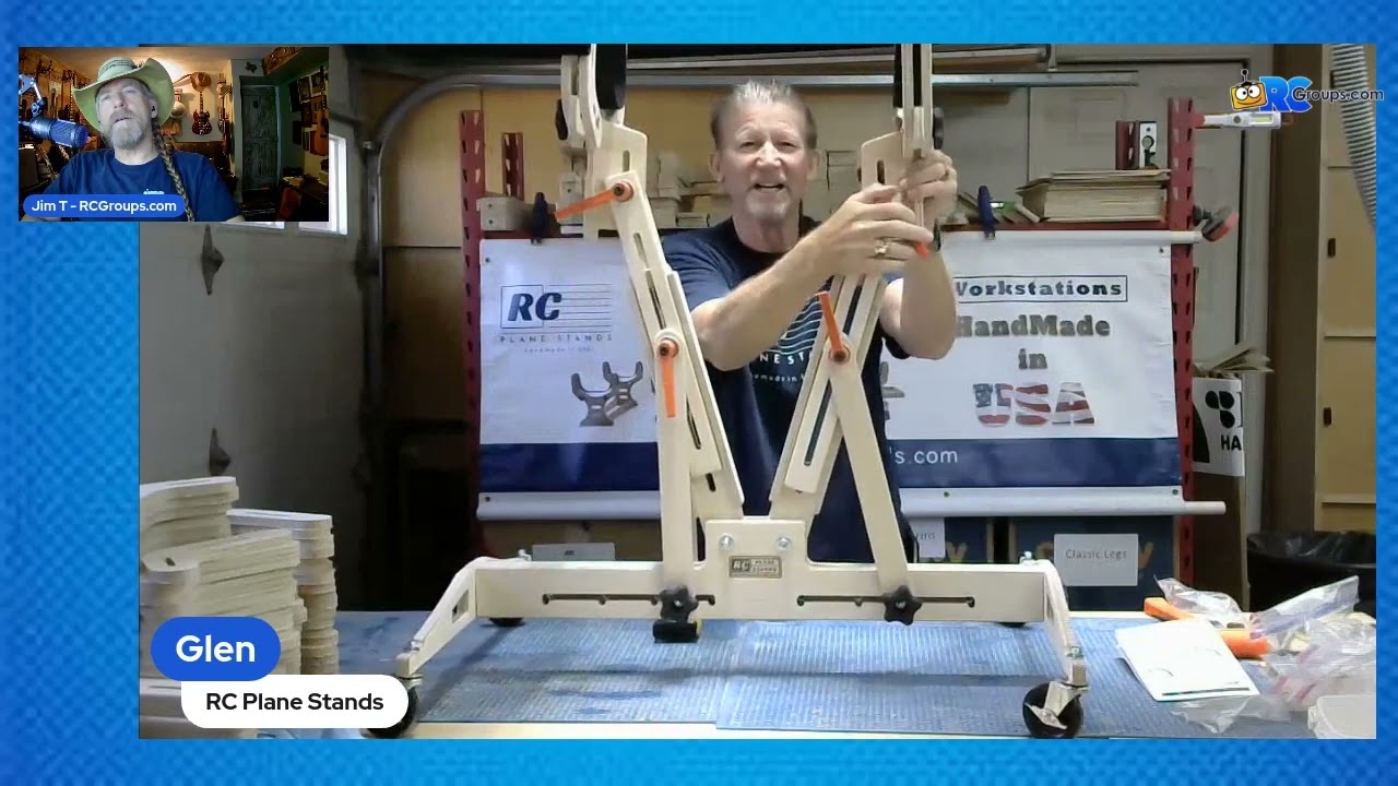 Classic II Floor Model Build/Features - RCPlaneStands.com