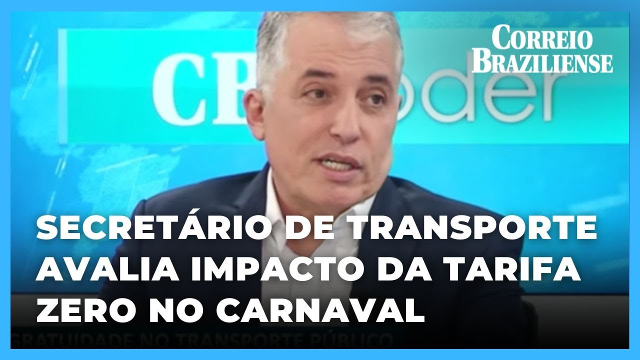 Tarifa Zero no transporte do DF: secretário explica medida  - 
