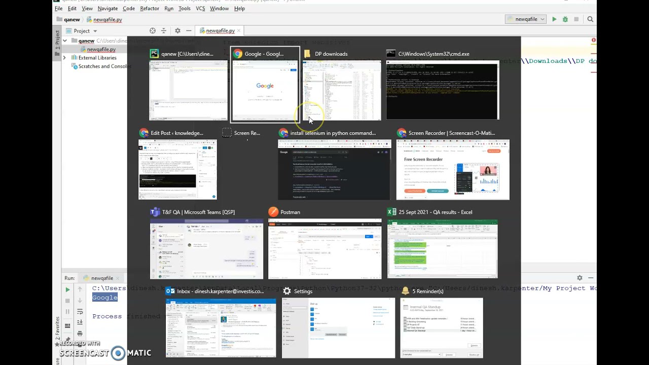 Python Learning With Selenium Automation