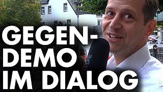 Roger Beckamp Afd Mitten Im Anti-Afd-Protest