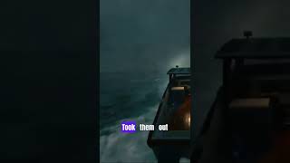 Stormy Seas and Explosive Escapes: A Thrilling Chase!