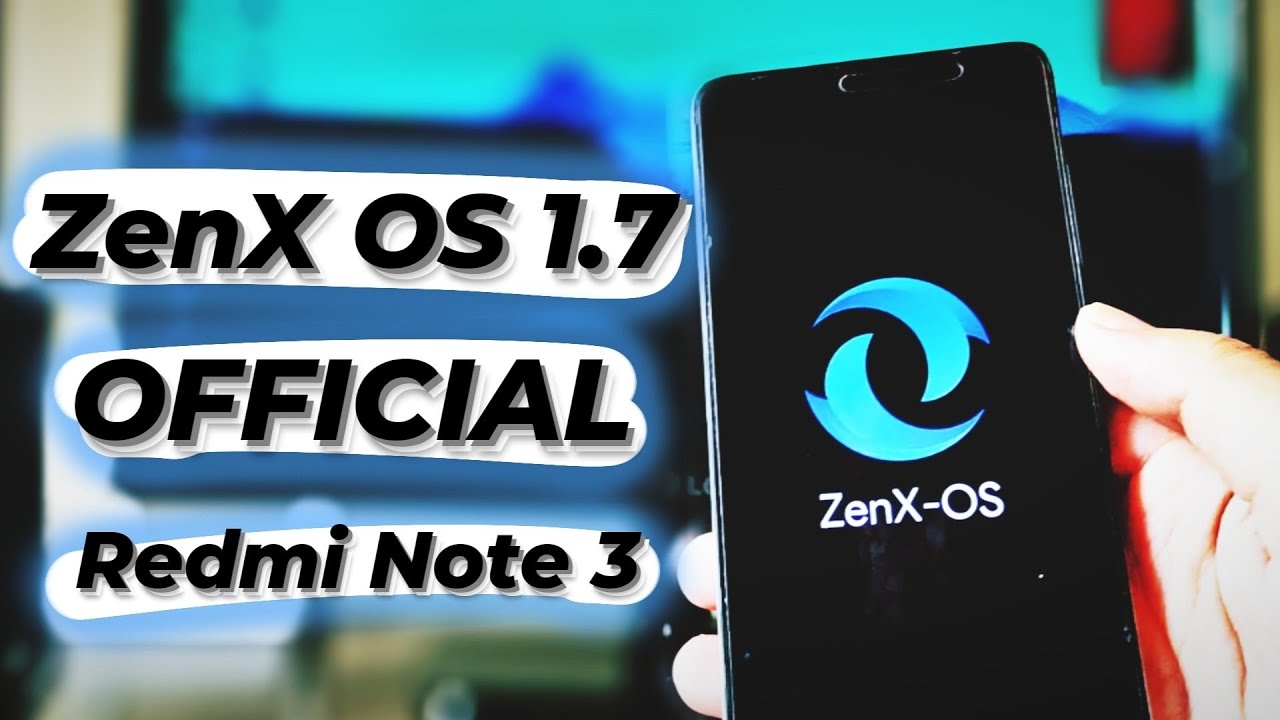 ZenX OS 1.7 for Redmi Note 3 | OFFICIAL | ANDROID 10 - YouTube