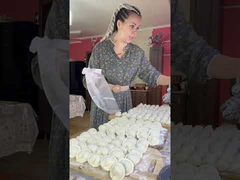 Налепила пельмени 🥟 #пельмени #быстроивкусно #заготовкаеды #еда #жизньзагородом #новыйгод