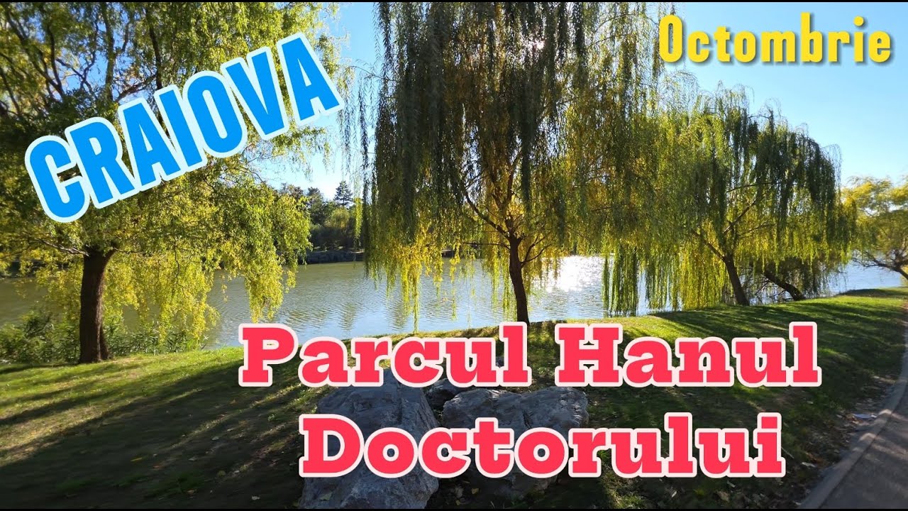 Spectacol de culori în Craiova. Descoperă Parcul Hanul Doctorului toamna! | 4K 60fps