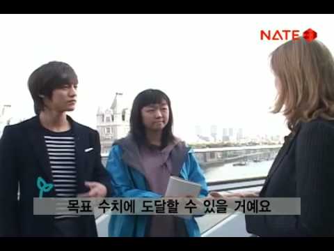 Kim Bum in England - Carbon Zero Campaign