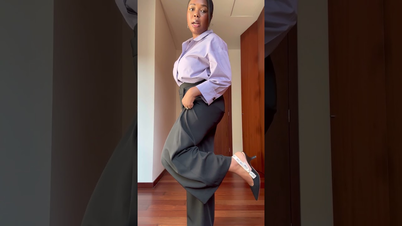 Back to work outfit 💜 