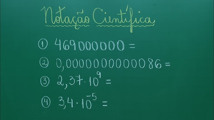 Matemática – Notação Científica: Simplificando o Universo dos