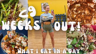 WHAT I EAT IN A DAY 9 WEEKS OUT from my WBFF show! 🍳✨