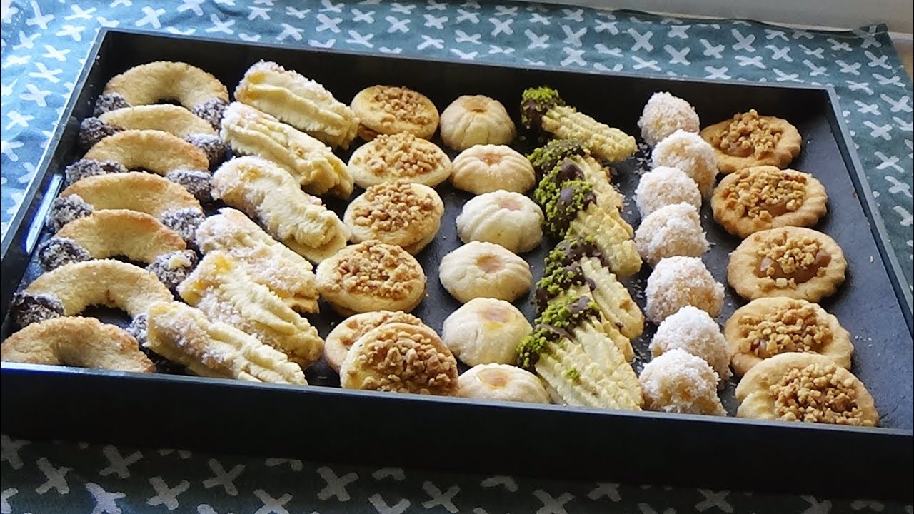 Petits fours sablés fondants à la confiture et chocolat