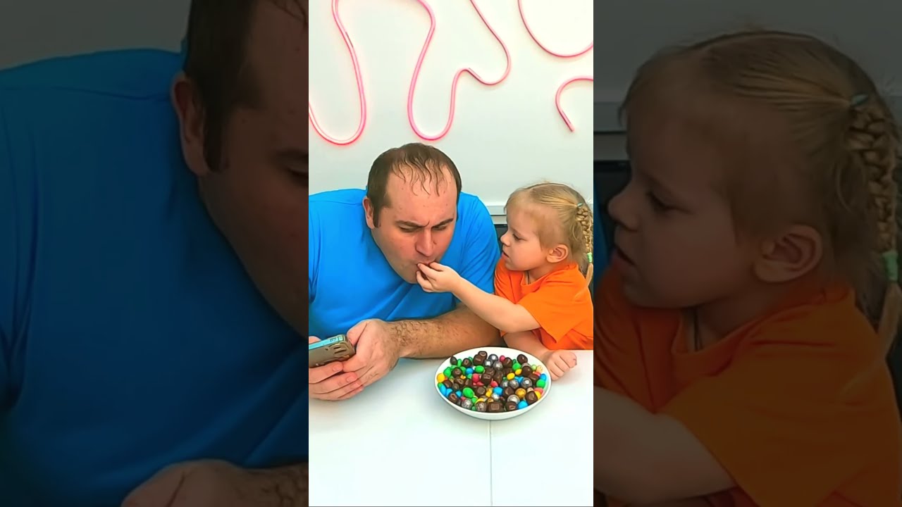 Dad Bites Baby S Gumball Finger 