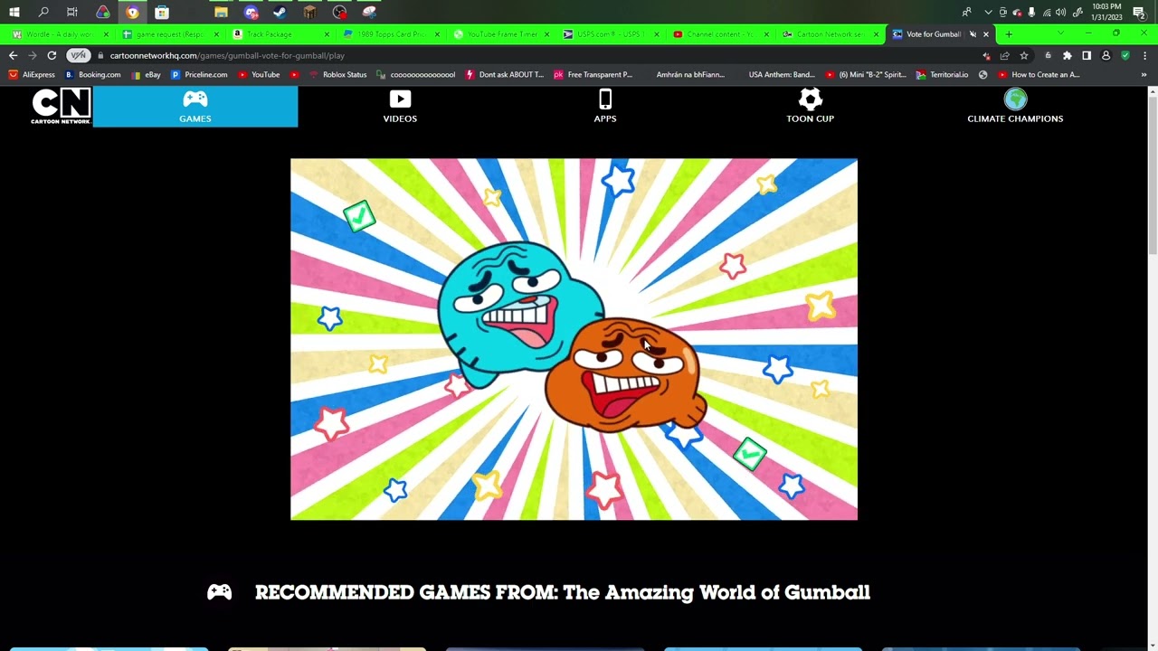 Vote for Gumball, The Amazing World of Gumball