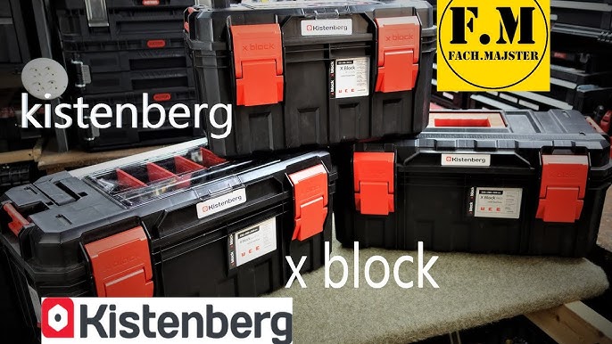 Kistenberg X functionality YouTube Series - products ALU LOG Block - and