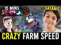When satanic meet miracle again in ranked  crazy farm speed