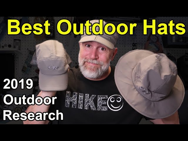 BEST Hats for Summer the Outdoor Research Radar, Swift and Helios Models 