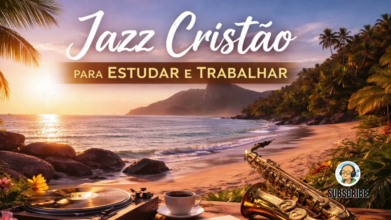 Jazz Cristão para Estudar e Trabalhar | Musica Relaxante Gospel para Concentração