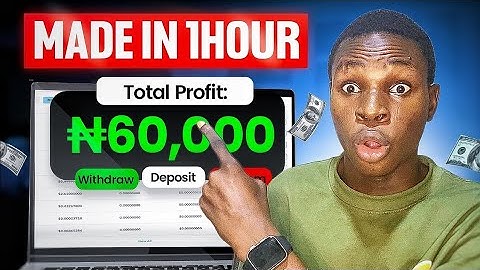 Gemaakt in 1 uur - ₦60.000 - Stapsgewijze handleiding over hoe het werkt!