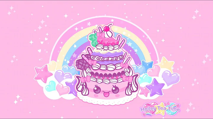 KAWAII SPARKLE CAKE  1 HOUR LOFI MUSIC TO STUDY, C...