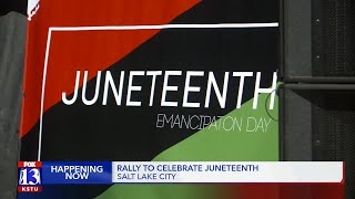 Thousands gather for Juneteenth protest and block party