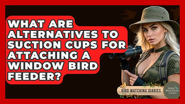 What Are Alternatives To Suction Cups For Attaching A Window Bird Feeder? - Bird Watching Diaries