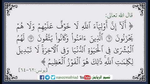 تلاوة عطرة من سورة يونس _ القارئ الشيخ محمد صديق المنشاوي
