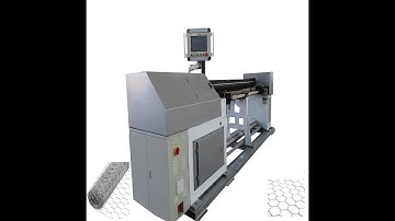 Fully Automatic Hexagonal Wire Mesh Netting Machine for Chicken Cages