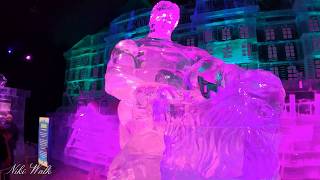 Moscow walking tour - Moscow Ice Festival ( Ледовая Москва ) - Russia 2020