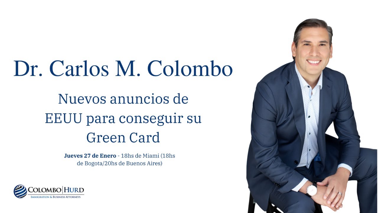 Nuevos anuncios de EEUU para conseguir su Green Card