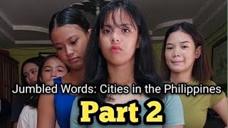 Jumbled Words: Cities in the Philippines Part 2