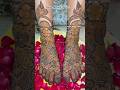 Bridal Legs Design | Bridal Tutorial | Henna Artist #ytshorts #henna #hennaexpert #mehndi#shortvideo