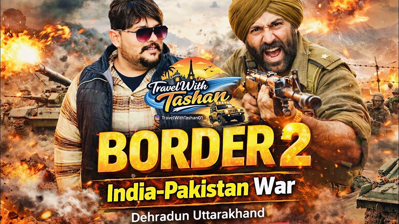 Border 2 Ka Jabardast War Setup 🔥 | Sunny Deol Shooting Location Dehradun @TravelWithTashan01 